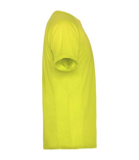 T-shirt Montecarlo Homme Jaune Fluo Roly Sport