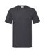 Fruit Of The Loom - T-shirt manches courtes - Homme (Gris foncé chiné) - UTBC330