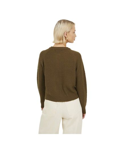 Cardigan Manches Raglan Lawson Femme Kaki Brave Soul