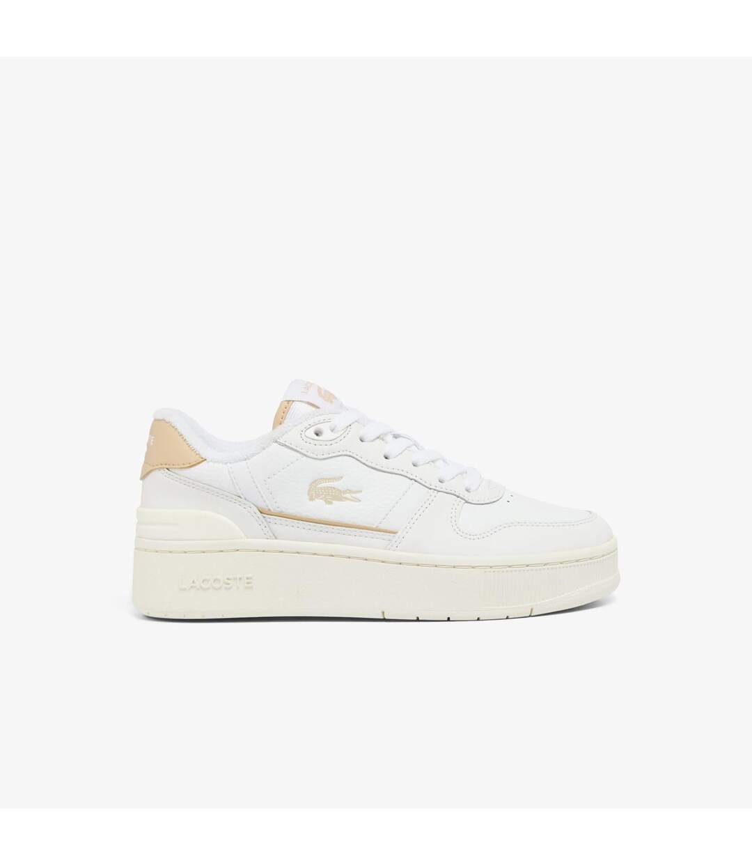Baskets T-clip Femme Blanc Lacoste-1