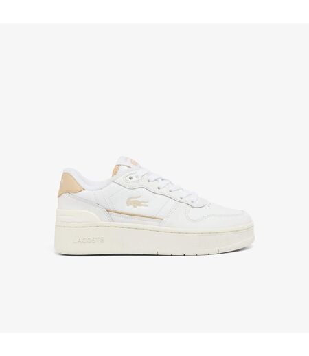 Baskets T-clip Femme Blanc Lacoste