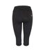 Legging ¾ Femme Noir Diadora-3
