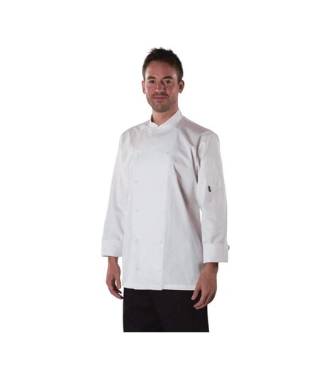 Unisex Adult Long-sleeved Chef Jacket White Le Chef