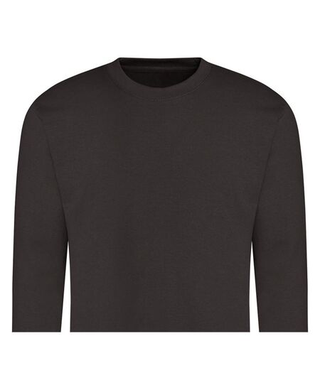 Sweat Adulte Marron Foncé Awdis