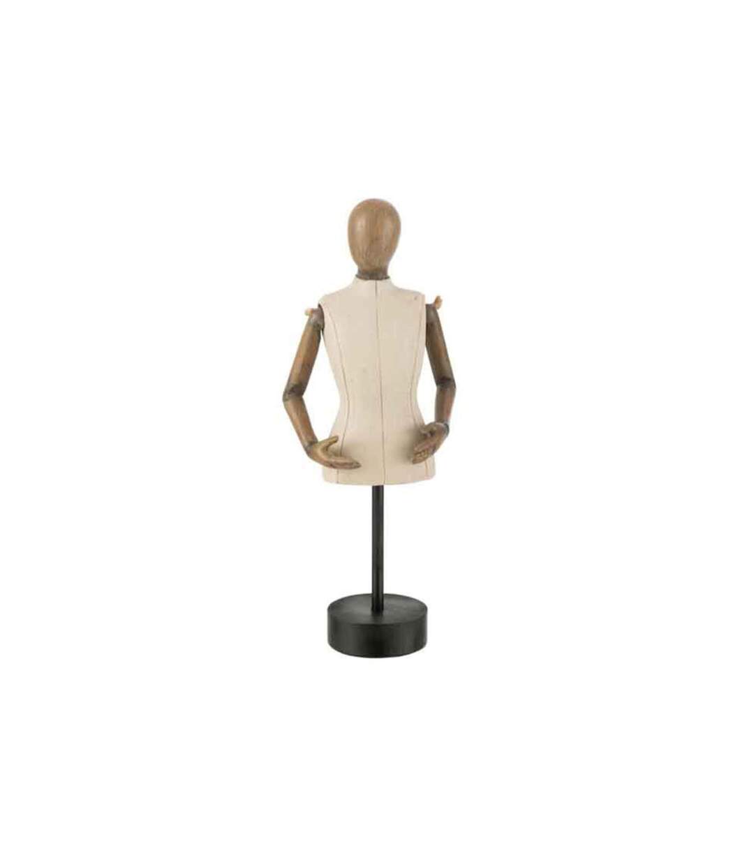 Statuette Vintage Buste 31cm Beige & Marron-1