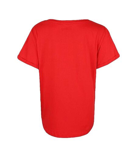 Disney - T-shirt LOVE HANDS - Femme (Rouge) - UTTV1007