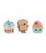 Lot de 3 Mini Limes à Ongles Kawaii 8cm Multicolore-1