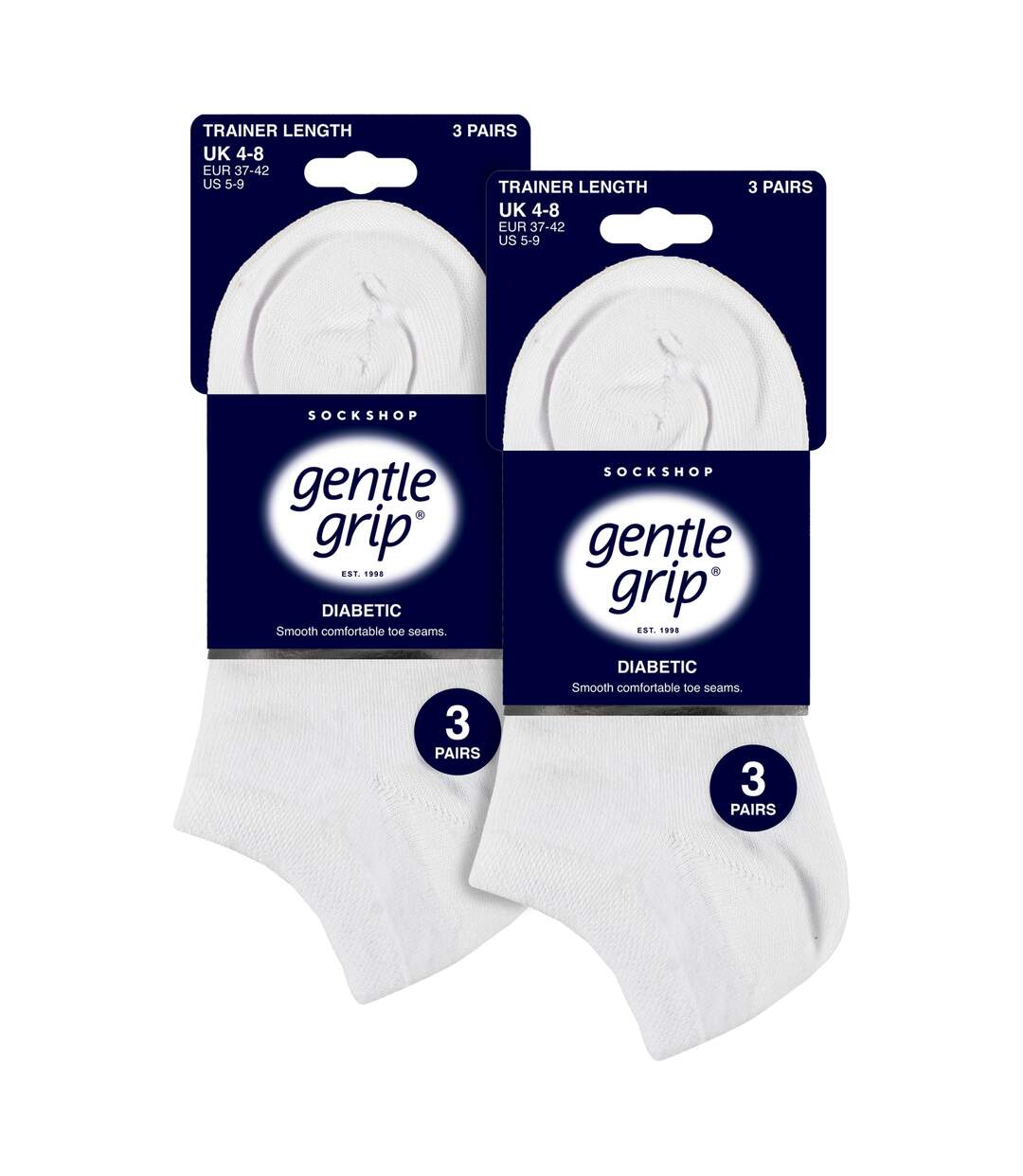 Lot de 6 paires de chaussettes en coton pour femme-2