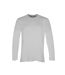 Skinnifit Mens Feel Good Long Sleeved Stretch T-Shirt (Heather Grey) - UTRW4736