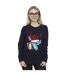 Disney - Sweat LILO AND STITCH CHEER - Femme (Bleu marine) - UTBI22681-2