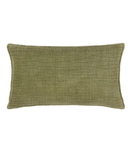 Yard Ribble Acid Wash Throw Pillow Cover (Khaki) (40cm x 60cm) - UTRV3303