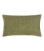 Yard Ribble Acid Wash Throw Pillow Cover (Khaki) (40cm x 60cm)