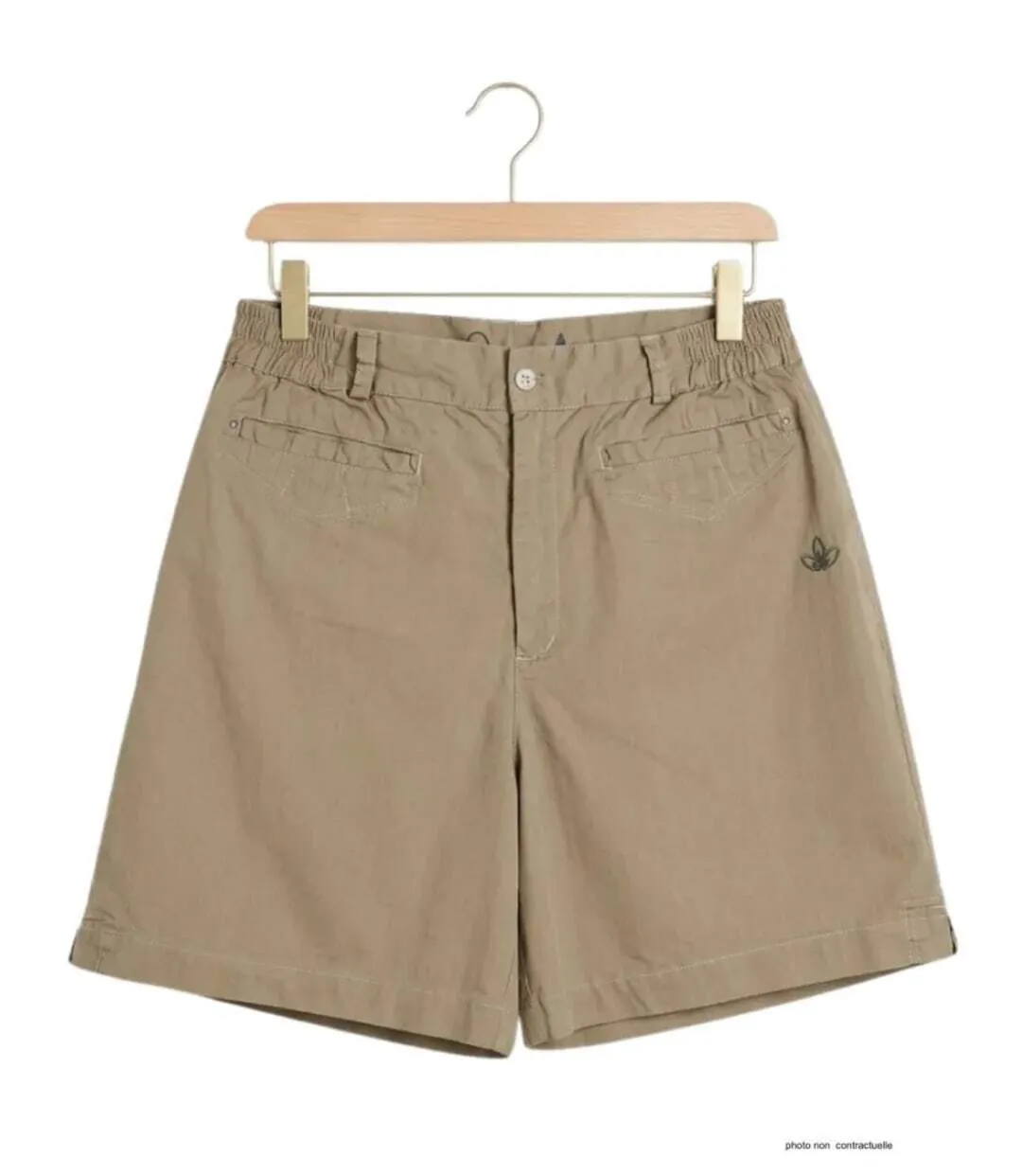 Short AXONE SE1173C camel stretch : le confort absolu pour l'été-2
