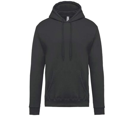 Sweat-shirt à capuche - Unisexe - K476 - gris foncé