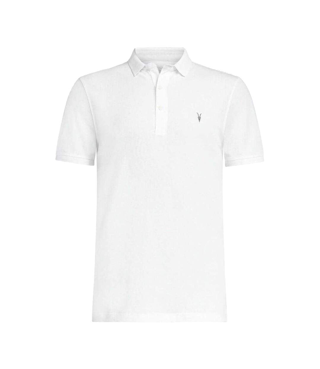 Polo Manches Courtes Homme Blanc AllSaints-1
