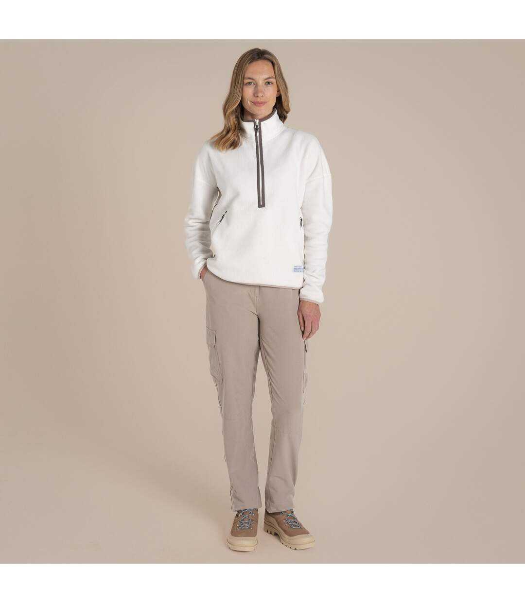 Pantalon Florence Femme Champignon Clair Craghoppers-1