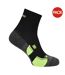 Lot De 2  Chaussettes Course À Pied Dri Skin Homme Jaune Fluo Karrimor-1