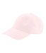 Casquette Motif/style 6 Panneaux Rose Pastel Beechfield-3