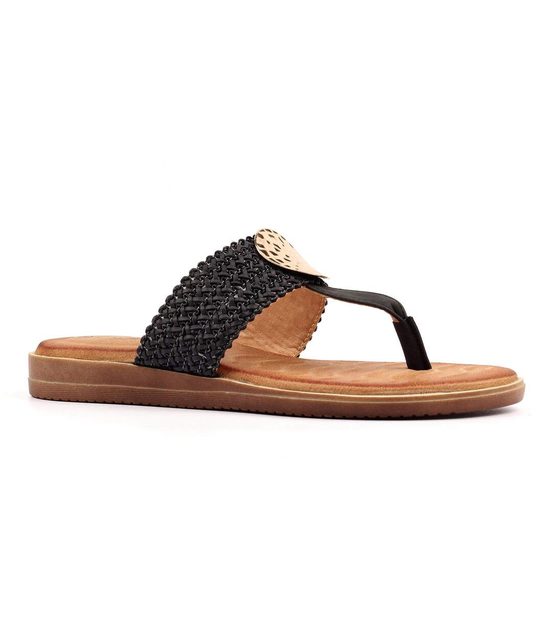 Sandales Fiona Femme Noir Lunar-1