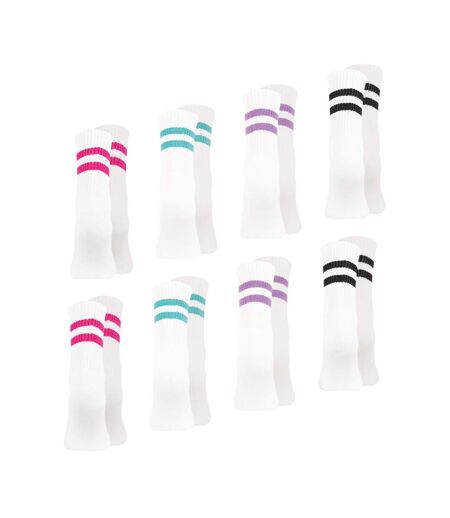 Lot de 8 paires de chaussettes mi-hautes femme Sport Wilson