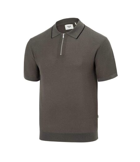 Polo Manches Courtes Homme Bleu Ardoise Firetrap