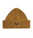 Bonnet Motif/style Écusson Brodé Caramel Foncé Fred Perry-1