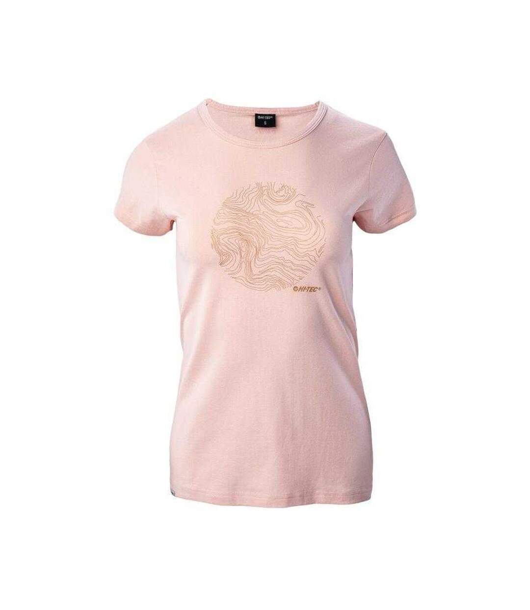 T-shirt Akuja Femme Rose Hi-Tec-1