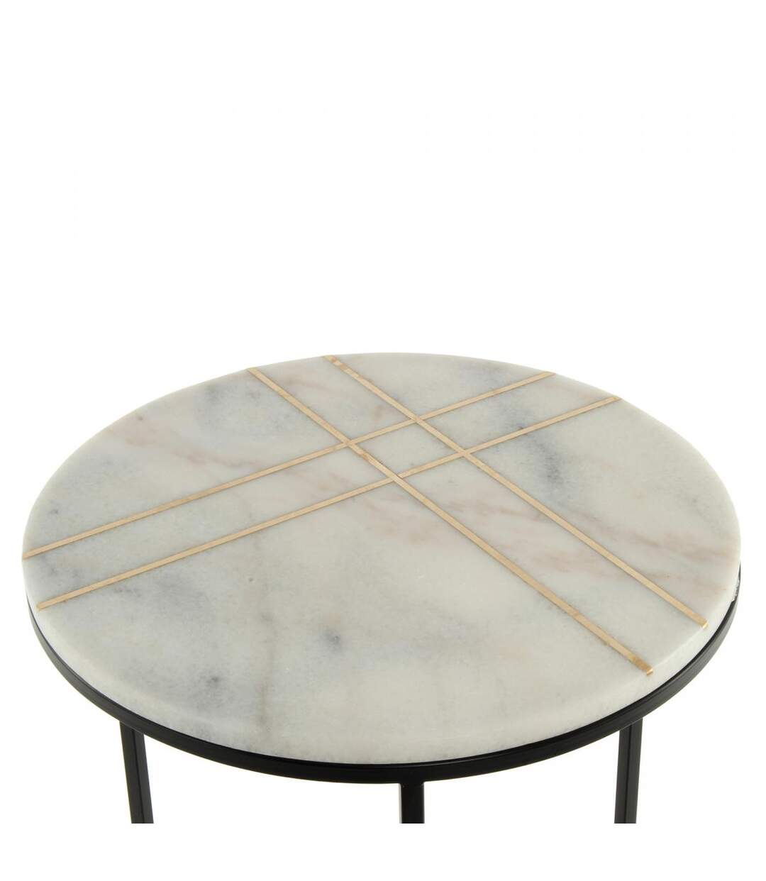 Table basse semi artisanal en marbre EKE