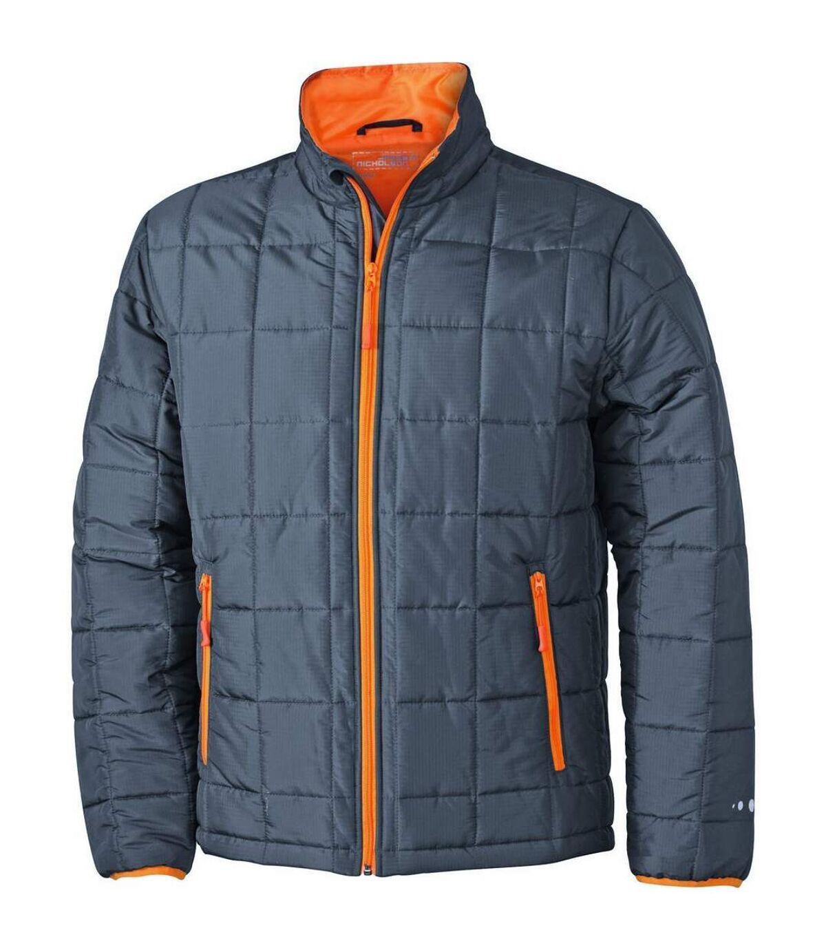 Doudoune matelassée légère - JN1035 - gris carbone - Homme
