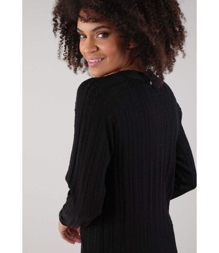 Pull en coton basique pour femme HORFI