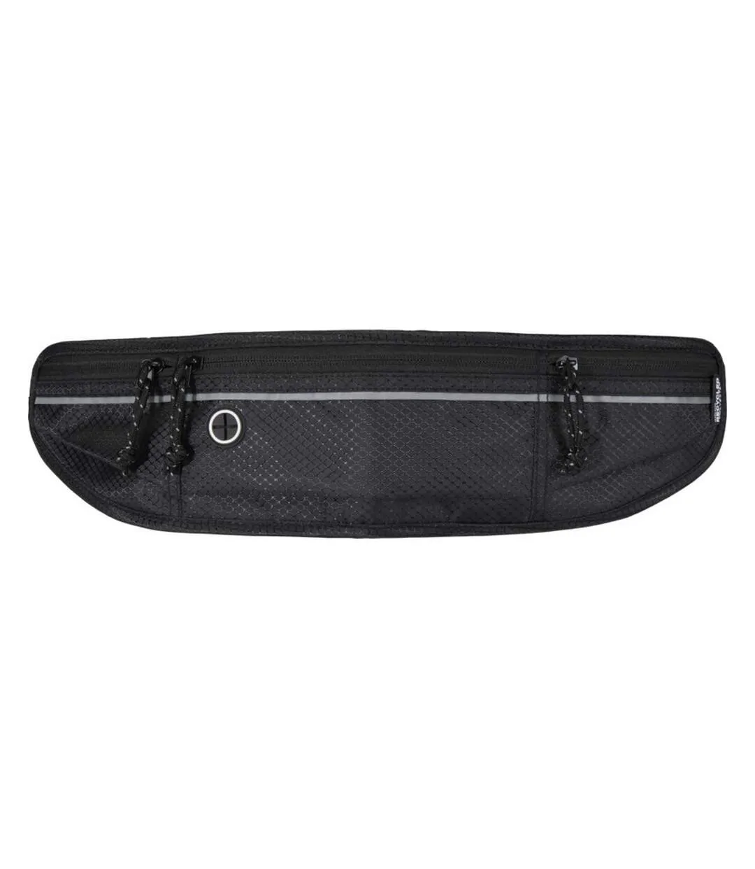 Nomad Recycled Running Waist Bag One Size Solid Black Floso-3