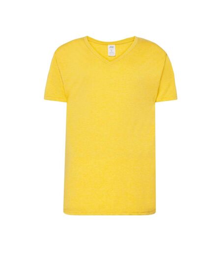 T-shirt Urban Homme Moutarde Chiné JHK