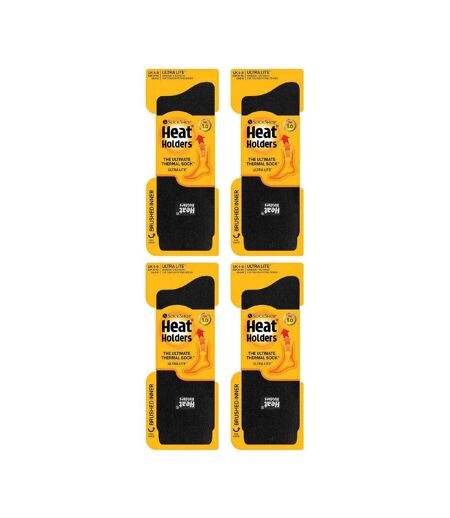 4 Pairs Ladies Ultra Lite Extra Thin 1.0 TOG Casual Thermal Socks