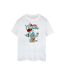 Disney Femme/Les femmes Princesse Ariel Merry Christmas - T-shirt en coton pour homme (Blanc) - UTBI51890-1