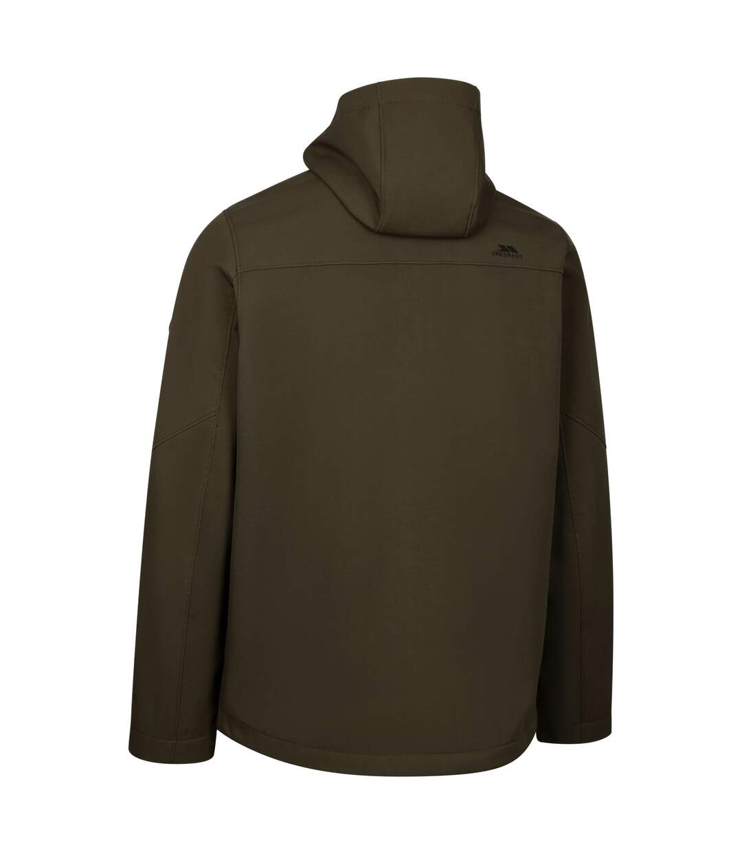 Mens hubbard soft shell jacket dark vine Trespass-2