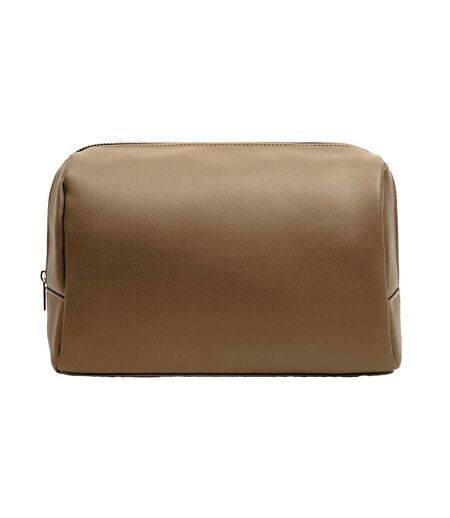 Bermond pu recycled toiletry bag one size brown Vinga