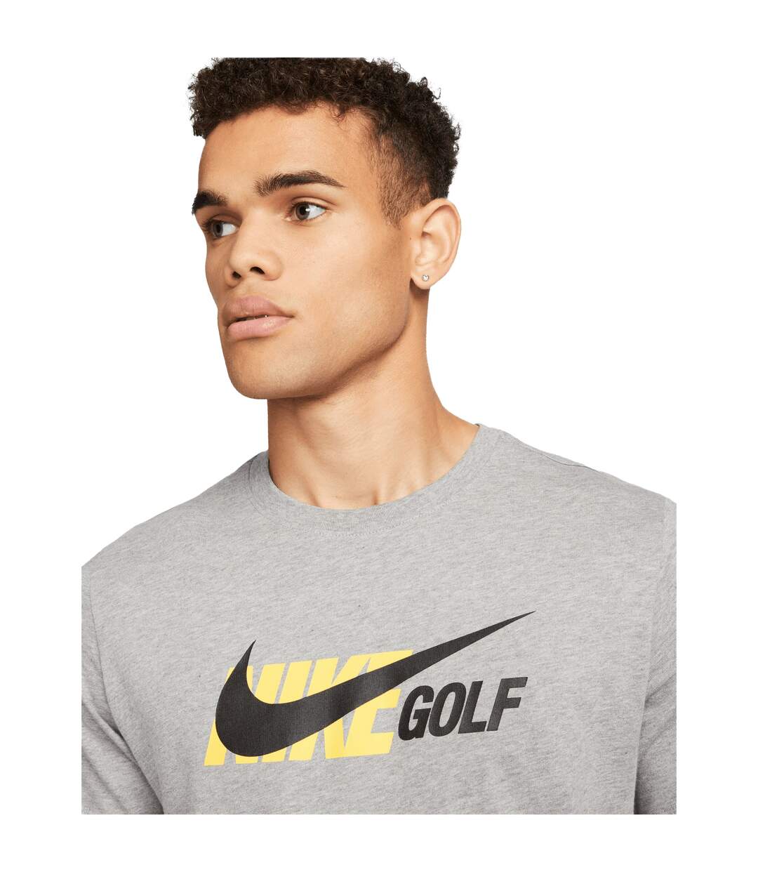 T-shirt homme gris foncé chiné Nike Golf