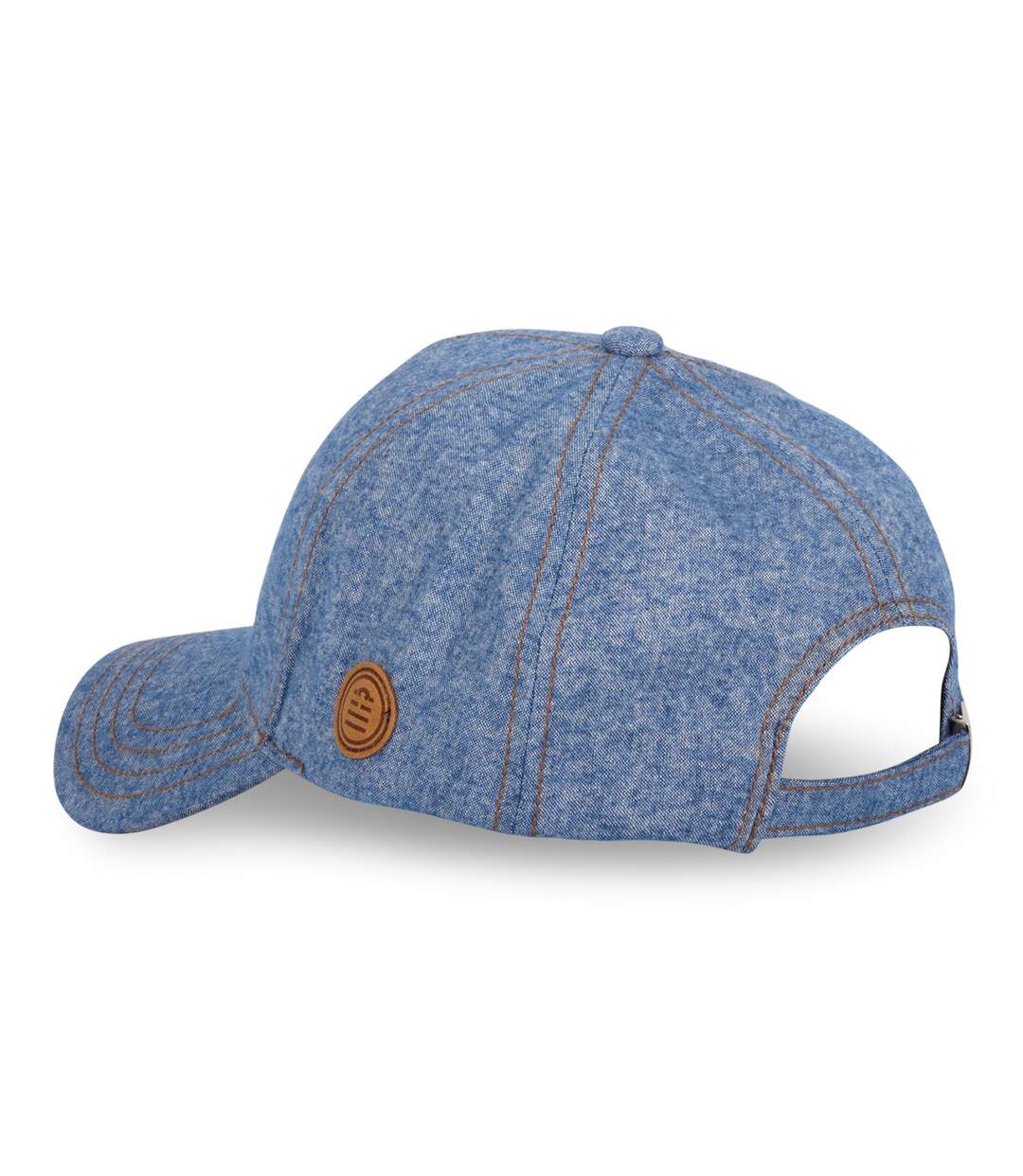 Casquette Baseball homme chambray effet denim Jean Serge Blanco-4