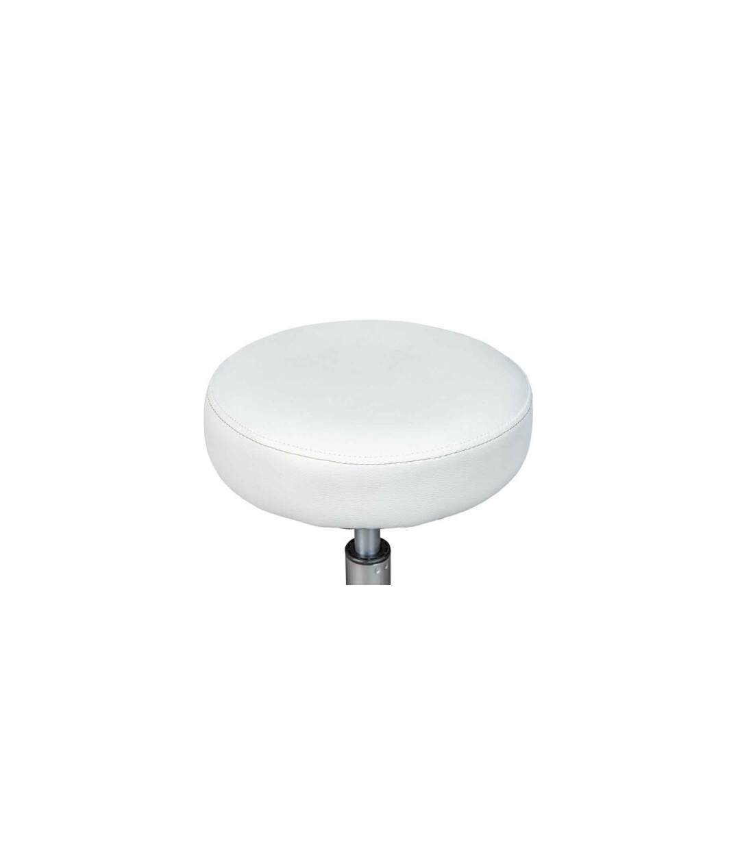 Tabouret Pivotant Design Pivoar 50-66cm Blanc-2
