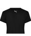 Womens/ladies Deluxe T-shirt  Black Puma-3