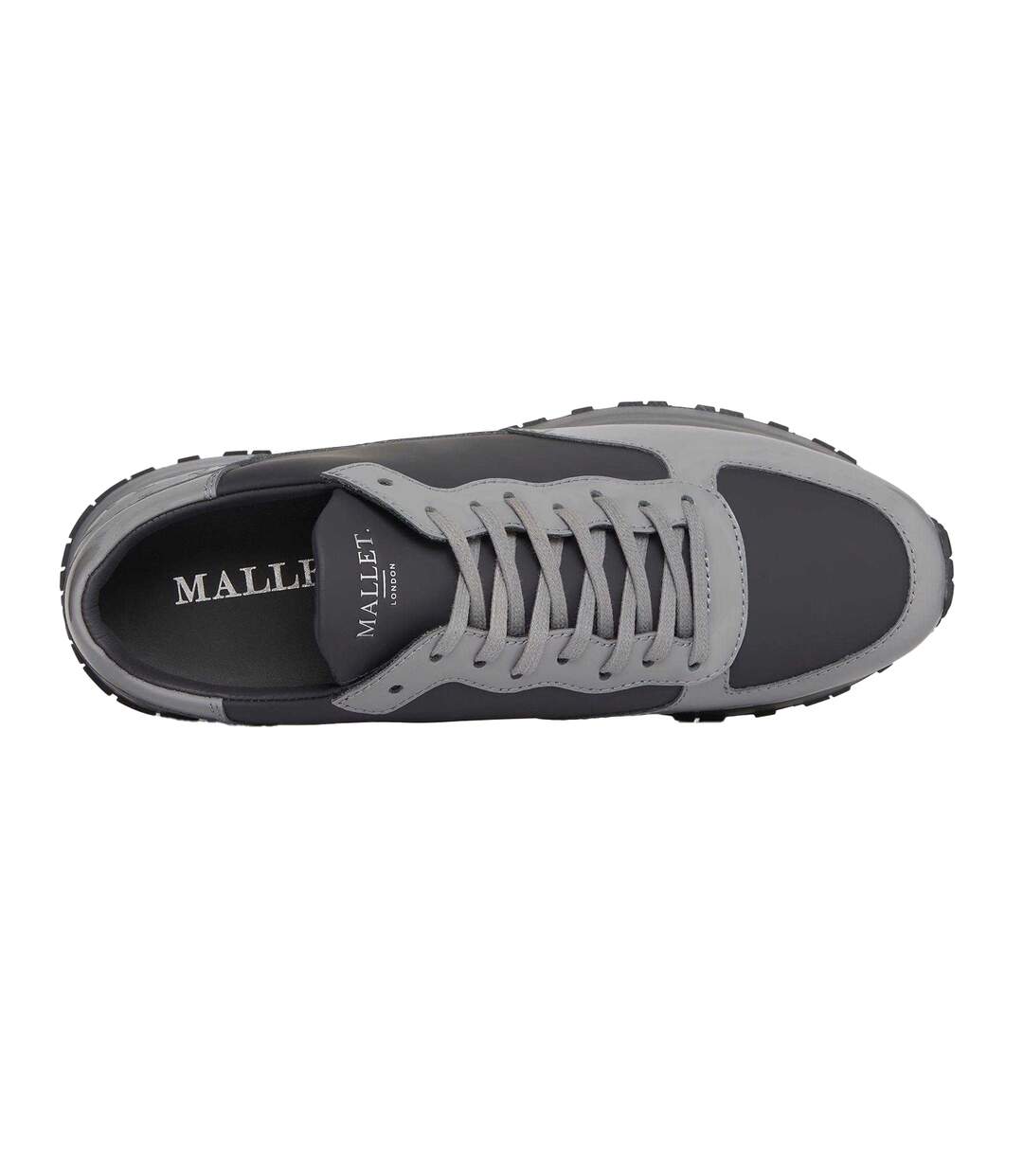 Baskets Popham Adulte Gris Noir Mallet-4