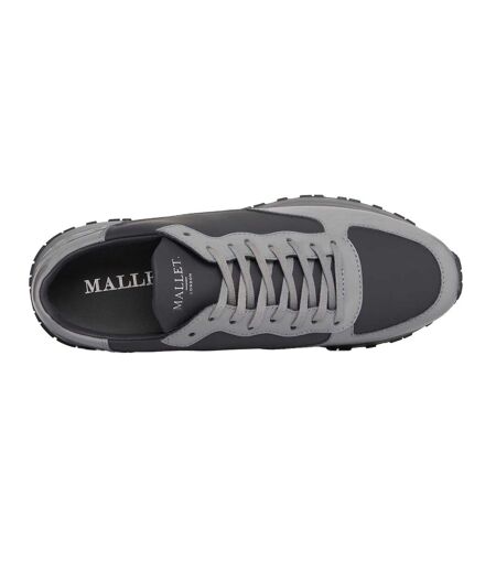 Baskets Popham Adulte Gris Noir Mallet
