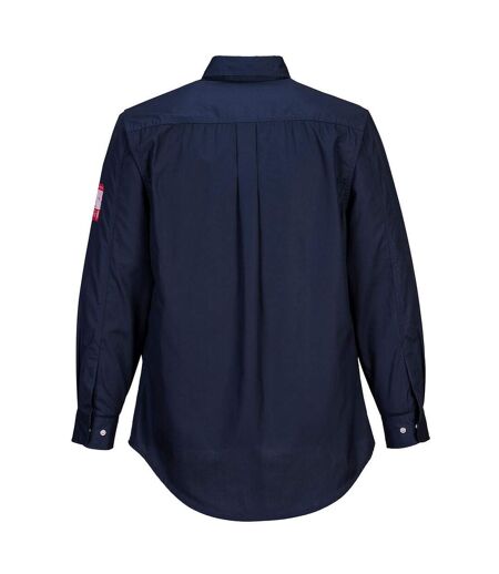 Portwest Mens Bizflame Plus Shirt (Navy) - UTPW350