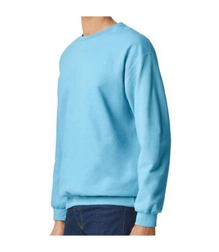 Mens softstyle midweight sweatshirt sky blue Gildan