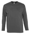T-shirt manches longues HOMME - 11420 - gris foncé