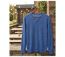 Pull Homme Col Boutonné Parvis1 – Maille Coton Mélangé Bleu-3