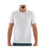 Polo Blanc Homme Superdry Classic Piques - M