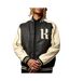 Manteaux cuir beige/noir homme kaporal longi - xxl-1