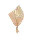 Mini Bouquet de Fleurs Naturelles Seav 30cm Beige-3