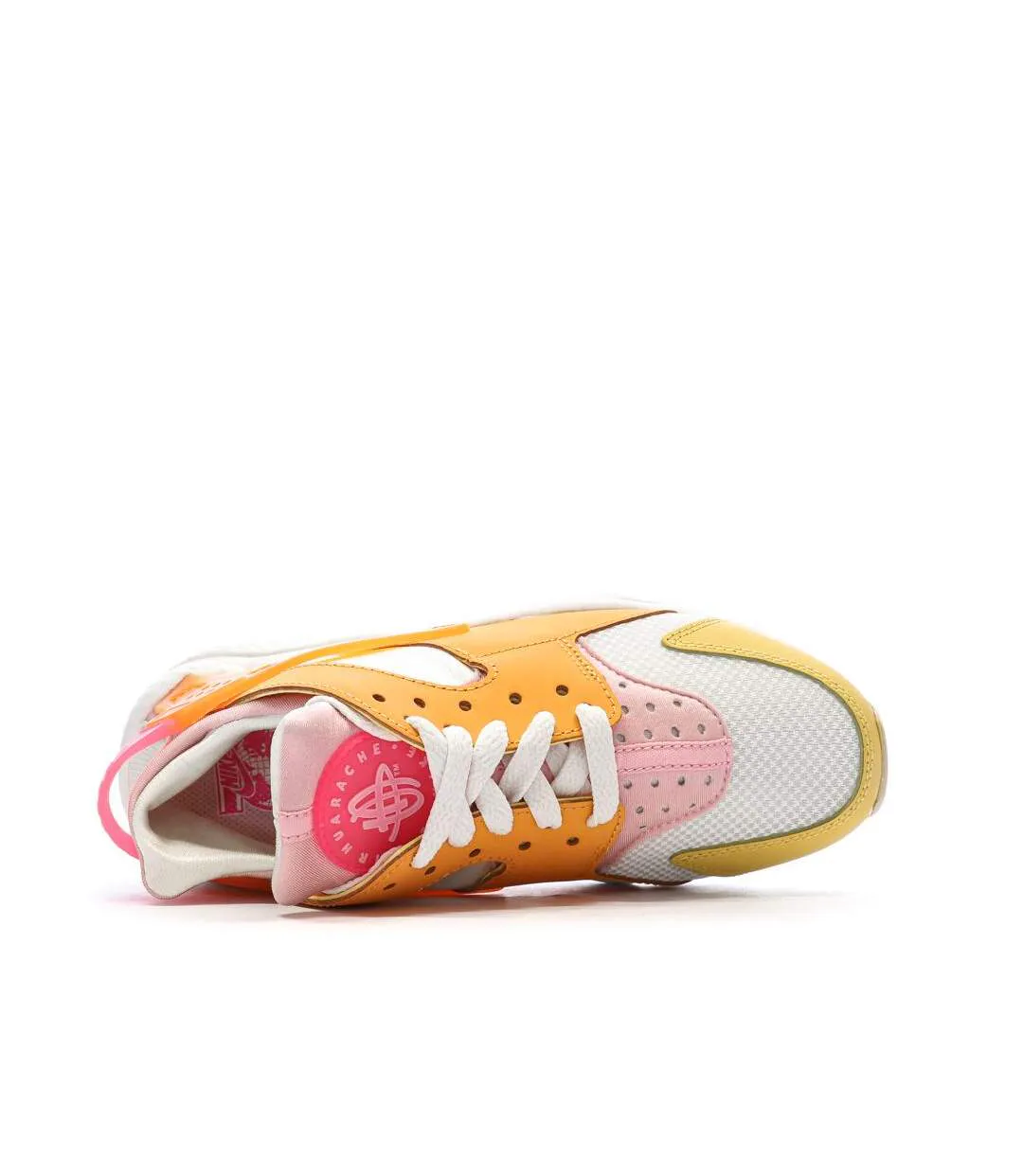 Baskets oranges femme nike air huarache-4